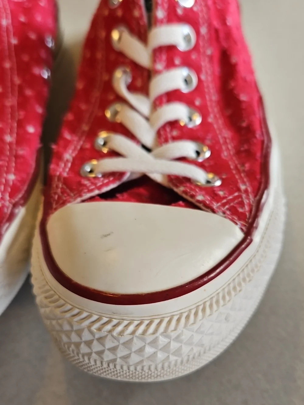 Converse Red Sneakers